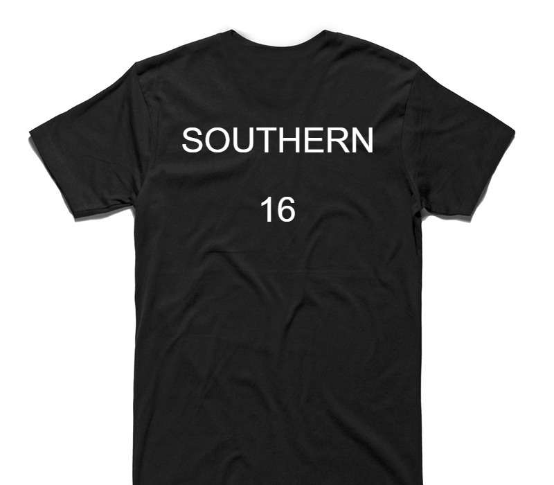 Custom AS Colour 100% Cotton Black T-Shirt