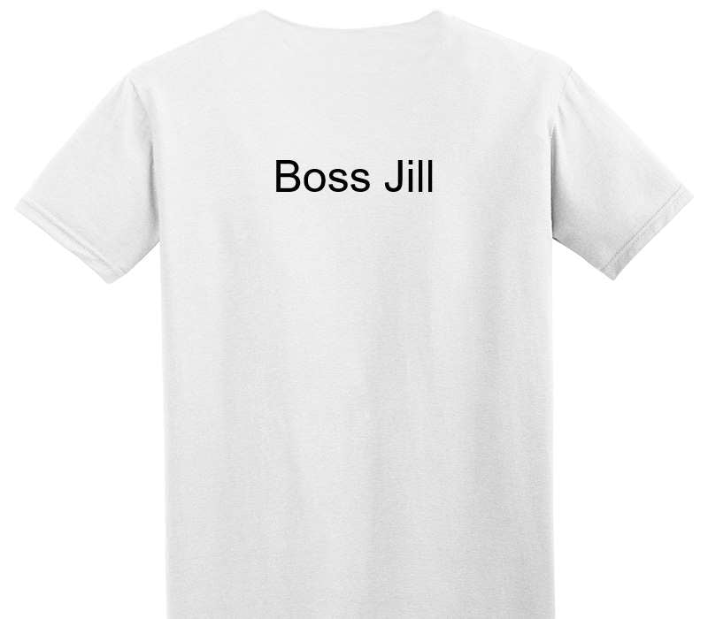 Custom Adult Soft Style 100% Cotton White T-Shirt