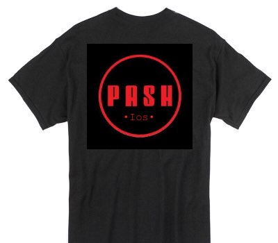 Custom Gildan 100% Cotton Black T-Shirt