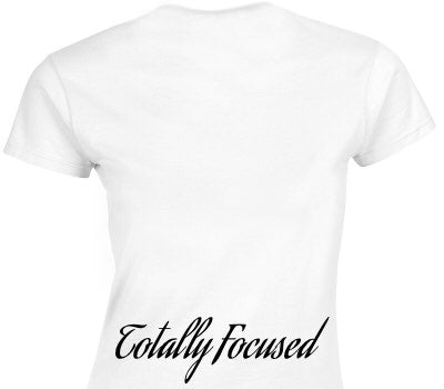 Custom Womens Soft Style 100% Cotton White T-Shirt