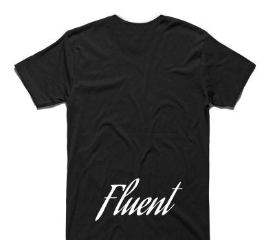 Custom AS Colour 100% Cotton Black T-Shirt