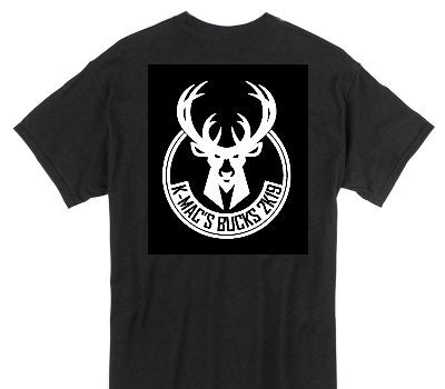 Custom Gildan 100% Cotton Black T-Shirt