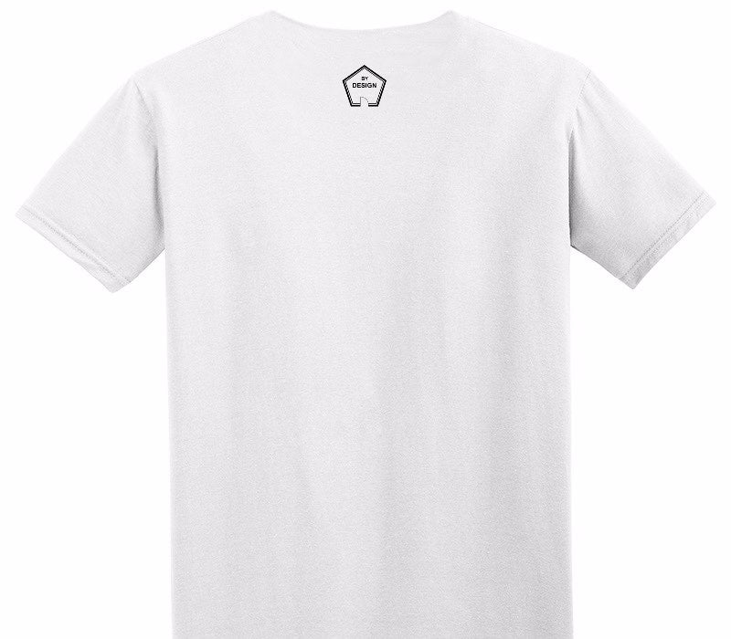 Custom Adult Soft Style 100% Cotton White T-Shirt