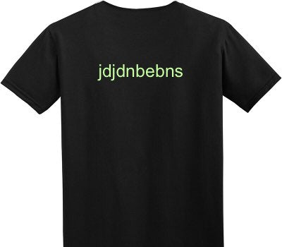 Custom Adult Soft Style 100% Cotton Black T-Shirt