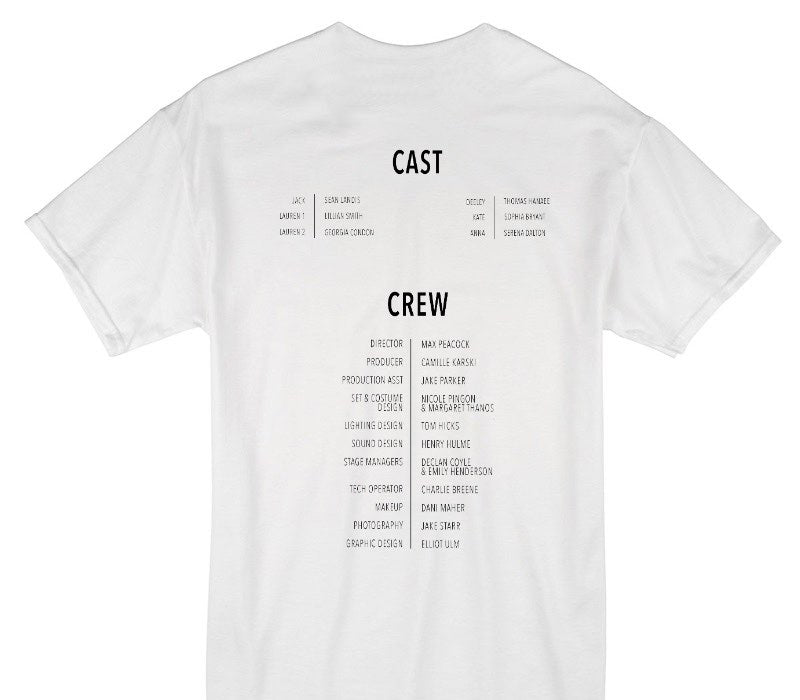 Custom Gildan 100% Cotton White T-Shirt