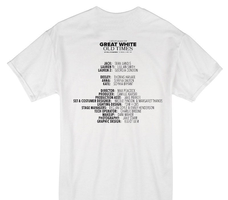 Custom Gildan 100% Cotton White T-Shirt
