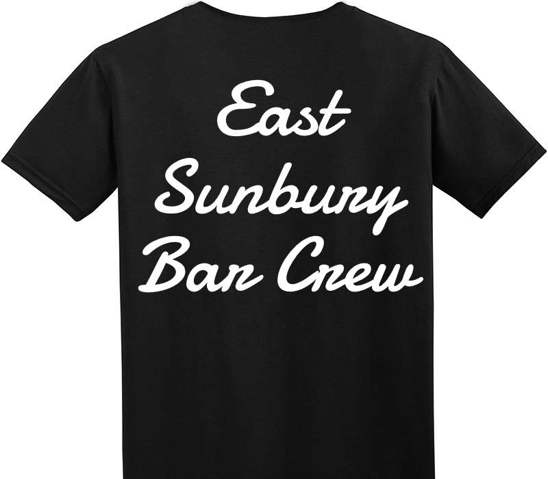 Custom Adult Soft Style 100% Cotton Black T-Shirt