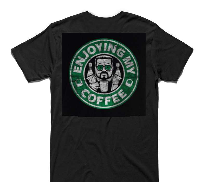 Custom AS Colour 100% Cotton Black T-Shirt