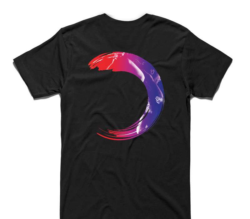 Custom AS Colour 100% Cotton Black T-Shirt