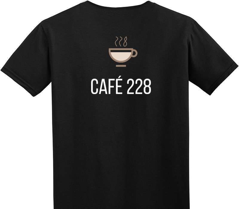 Custom Adult Soft Style 100% Cotton Black T-Shirt