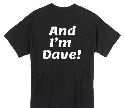 Custom Gildan 100% Cotton Black T-Shirt