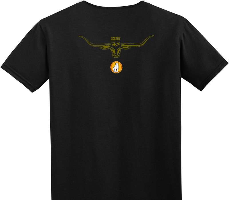 Custom Adult Soft Style 100% Cotton Black T-Shirt