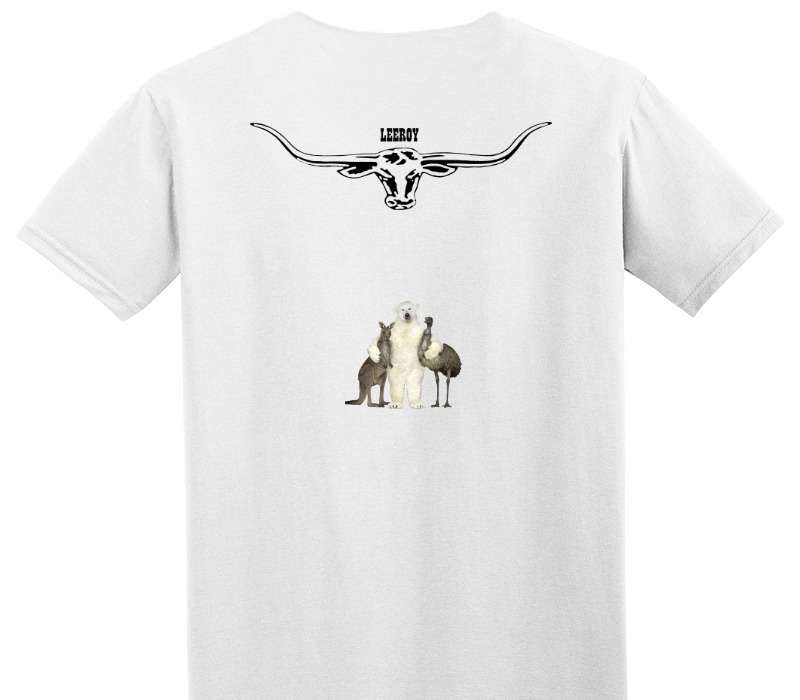 Custom Adult Soft Style 100% Cotton White T-Shirt