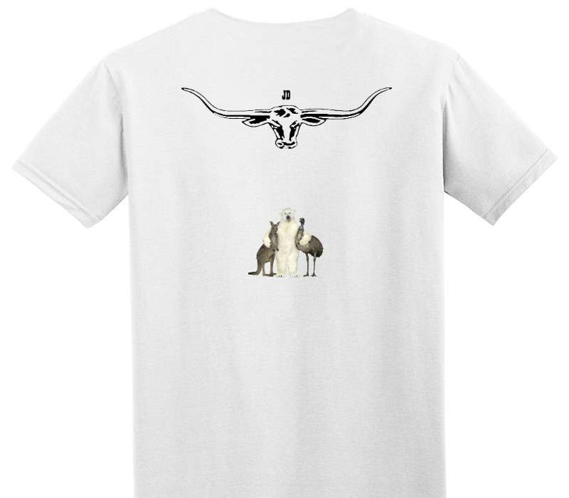 Custom Adult Soft Style 100% Cotton White T-Shirt