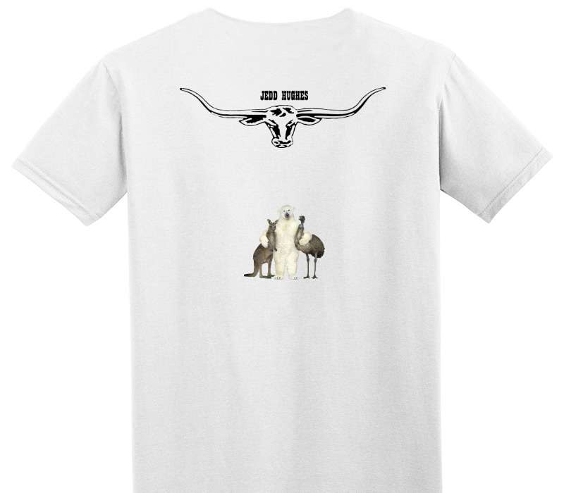 Custom Adult Soft Style 100% Cotton White T-Shirt