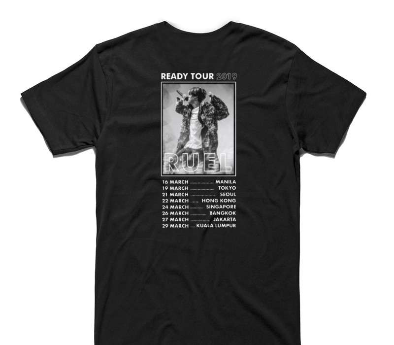 Custom AS Colour 100% Cotton Black T-Shirt