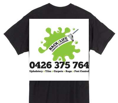 Custom Gildan 100% Cotton Black T-Shirt