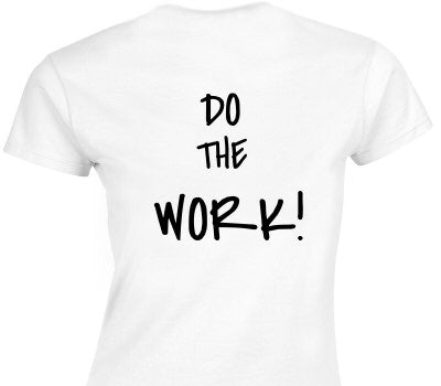 Custom Womens Soft Style 100% Cotton White T-Shirt