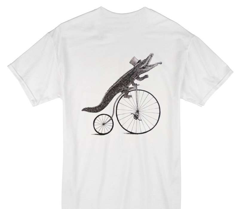 Custom Gildan 100% Cotton White T-Shirt