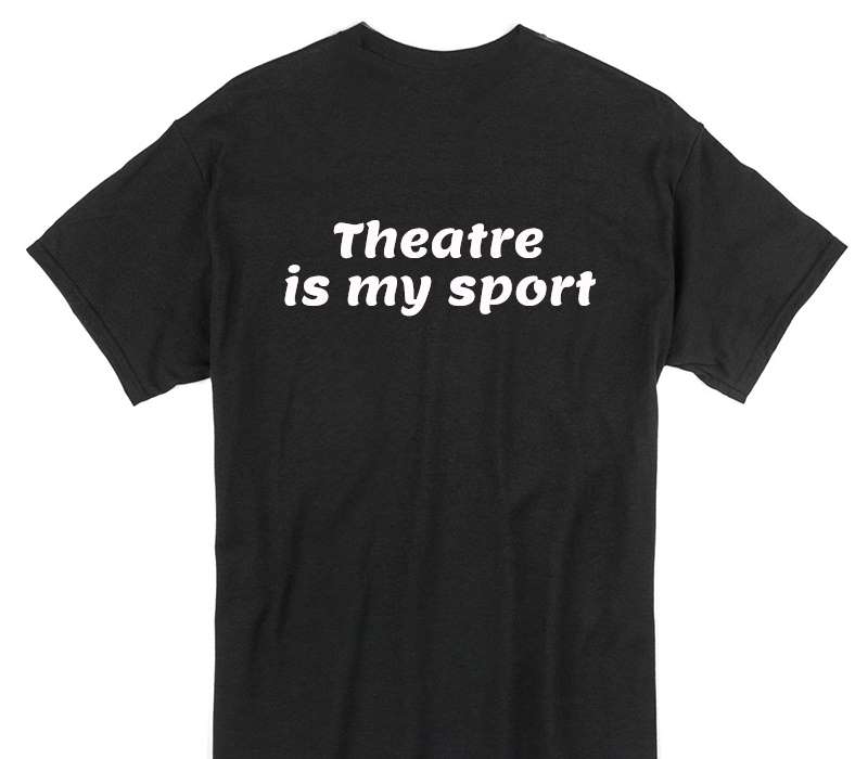 Custom Gildan 100% Cotton Black T-Shirt