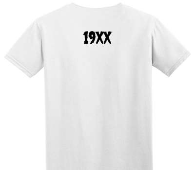 Custom Adult Soft Style 100% Cotton White T-Shirt