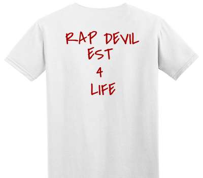 Custom Adult Soft Style 100% Cotton White T-Shirt