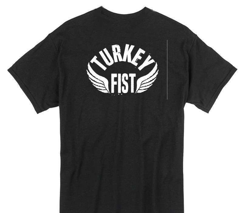 Custom Gildan 100% Cotton Black T-Shirt