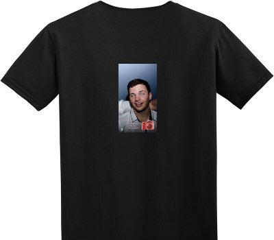 Custom Adult Soft Style 100% Cotton Black T-Shirt