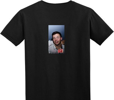 Custom Adult Soft Style 100% Cotton Black T-Shirt