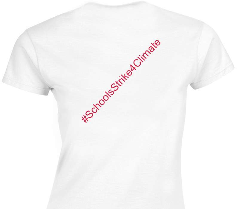 Custom Womens Soft Style 100% Cotton White T-Shirt