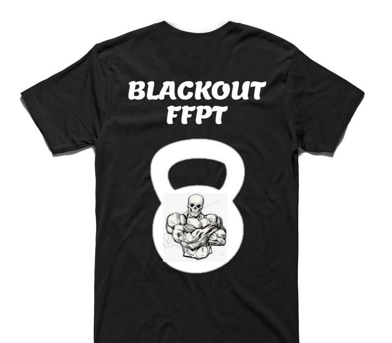 Custom AS Colour 100% Cotton Black T-Shirt