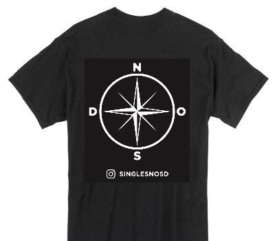Custom Gildan 100% Cotton Black T-Shirt