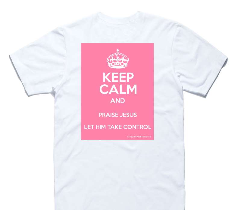 Custom AS Colour 100% Cotton White T-Shirt