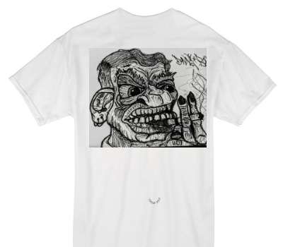 Custom Gildan 100% Cotton White T-Shirt