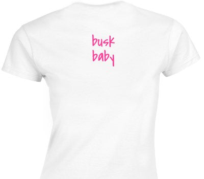 Custom Womens Soft Style 100% Cotton White T-Shirt