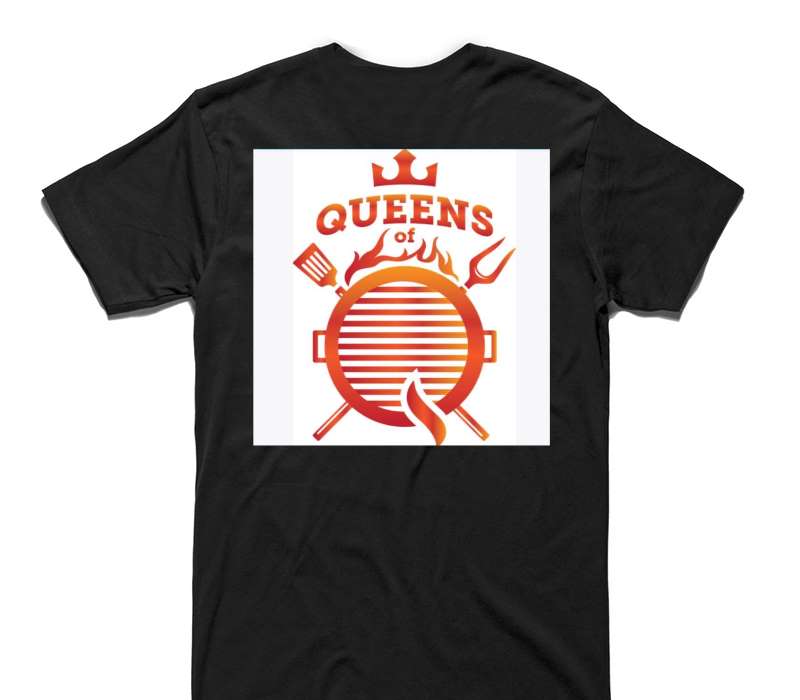 Custom AS Colour 100% Cotton Black T-Shirt