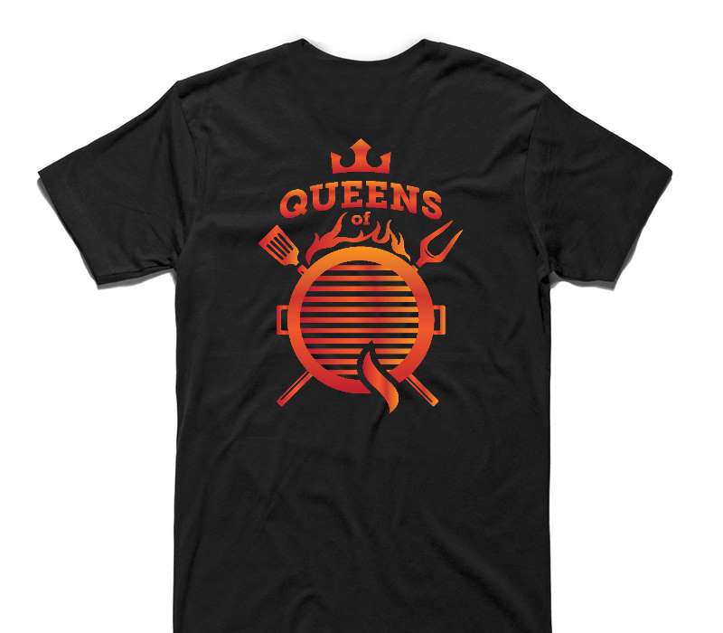 Custom AS Colour 100% Cotton Black T-Shirt
