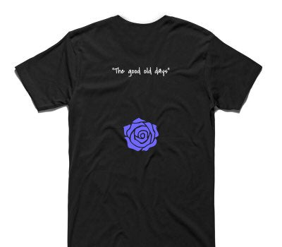 Custom AS Colour 100% Cotton Black T-Shirt