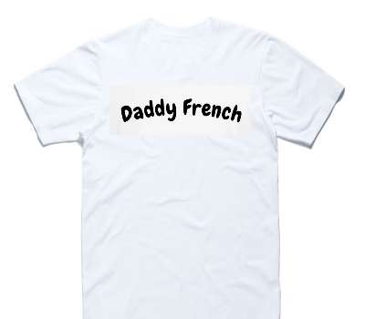 Custom AS Colour 100% Cotton White T-Shirt