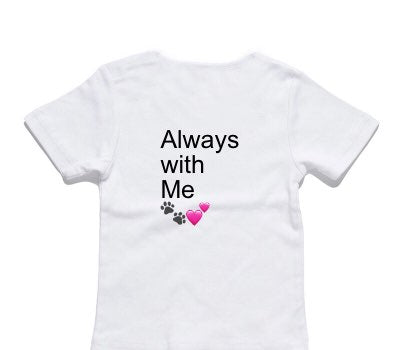 Custom AS Colour White Baby T-Shirt