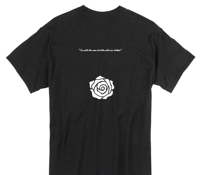 Custom Gildan 100% Cotton Black T-Shirt