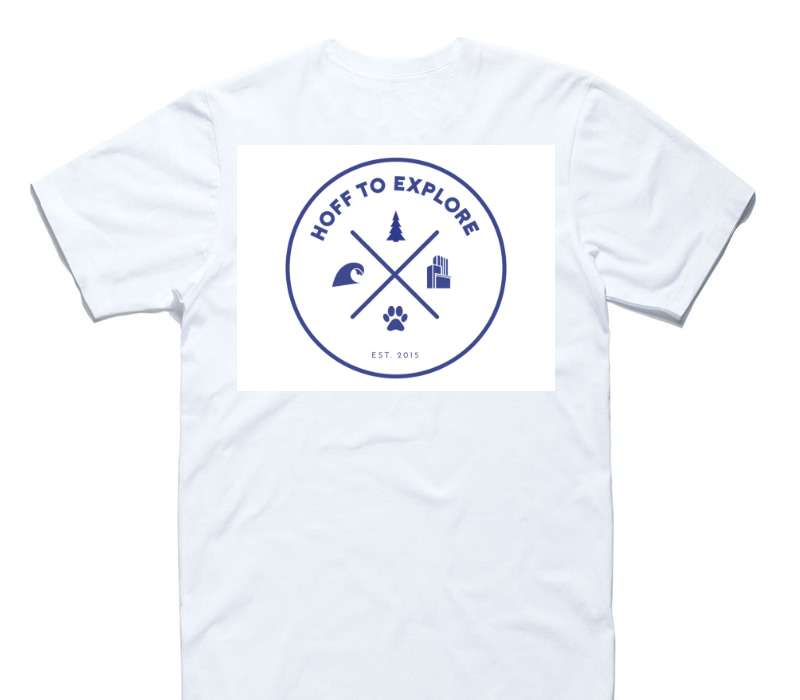 Custom AS Colour 100% Cotton White T-Shirt