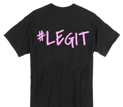 Custom Gildan 100% Cotton Black T-Shirt