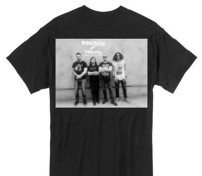 Custom Gildan 100% Cotton Black T-Shirt