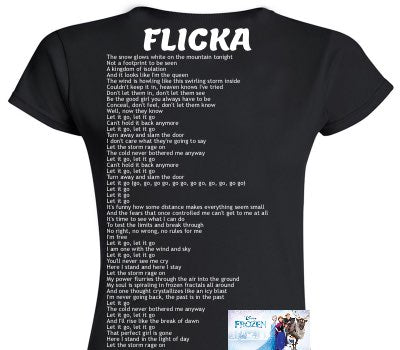 Custom Womens Soft Style 100% Cotton Black T-Shirt