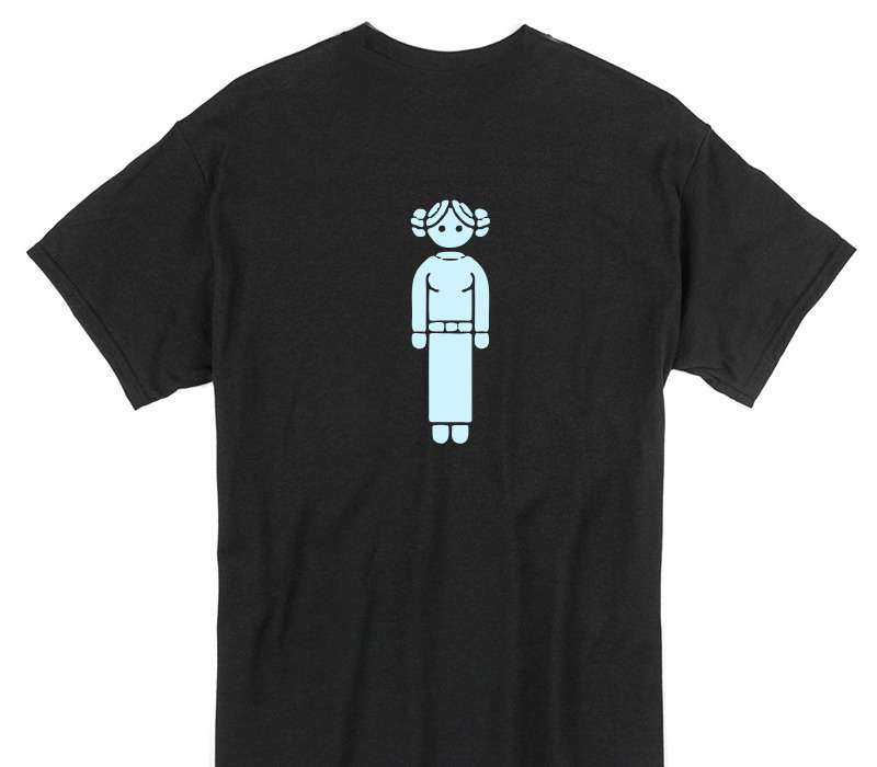 Custom Gildan 100% Cotton Black T-Shirt