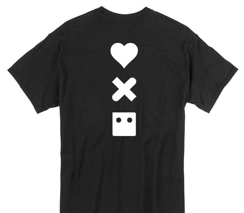Custom Gildan 100% Cotton Black T-Shirt