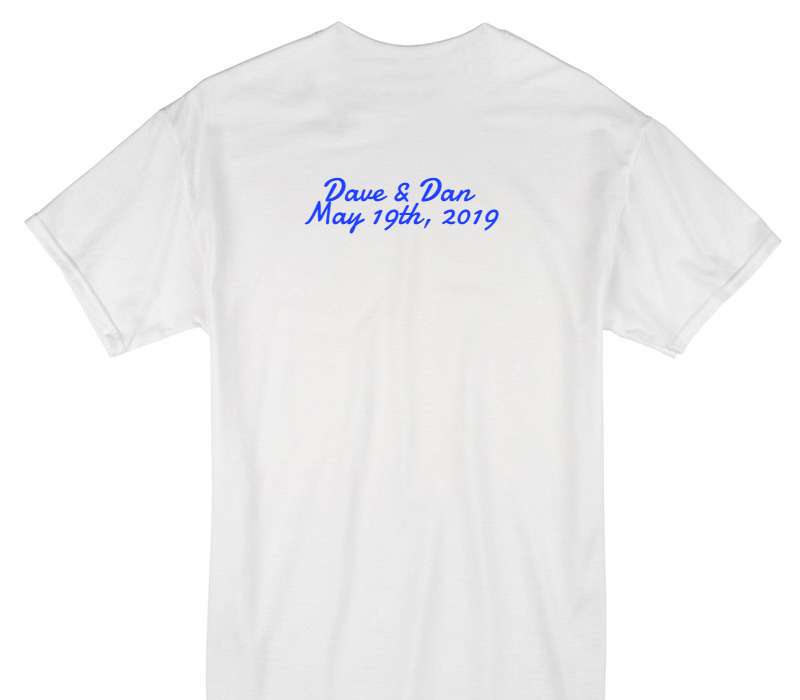 Custom Gildan 100% Cotton White T-Shirt