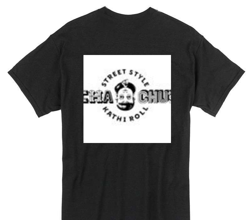 Custom Gildan 100% Cotton Black T-Shirt