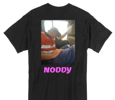 Custom Gildan 100% Cotton Black T-Shirt